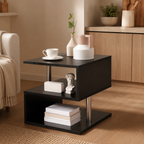 Modern S-Shaped Accent Side Table