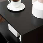 Modern S-Shaped Accent Side Table