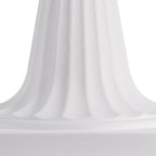 26.4" Classic White Urn Planters (Set of 2)