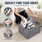 Under Bed Shoe Storage Organizer