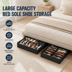 Under Bed Shoe Storage Organizer (Set of 2)