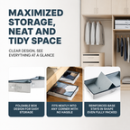 Under Bed Storage Containers with Clear Lids (Set of 2)