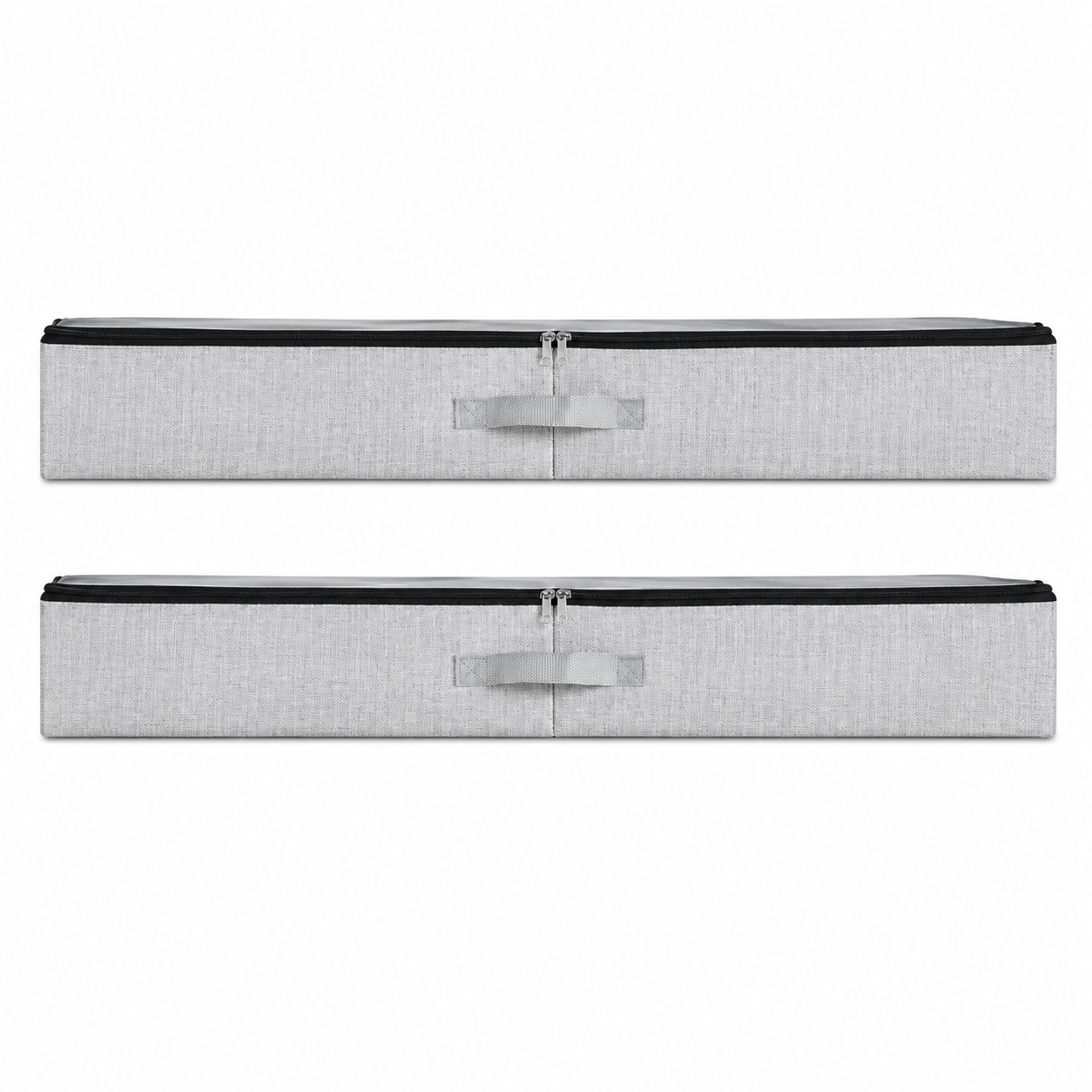 Under Bed Storage Containers with Clear Lids (Set of 2)