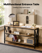 3-Tier Narrow Console Table