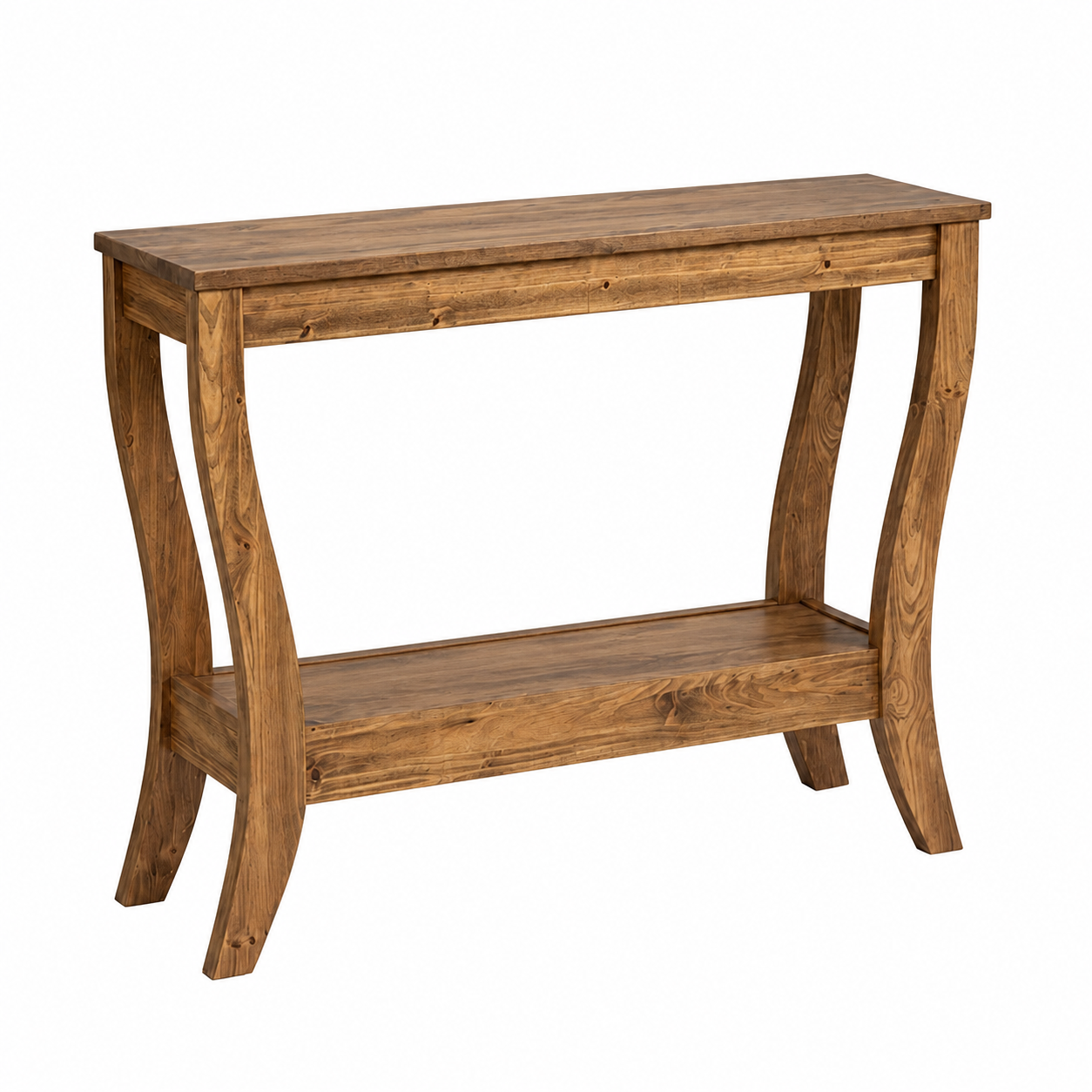 Solid Wood Farmhouse Console Table