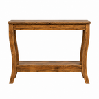 Solid Wood Farmhouse Console Table