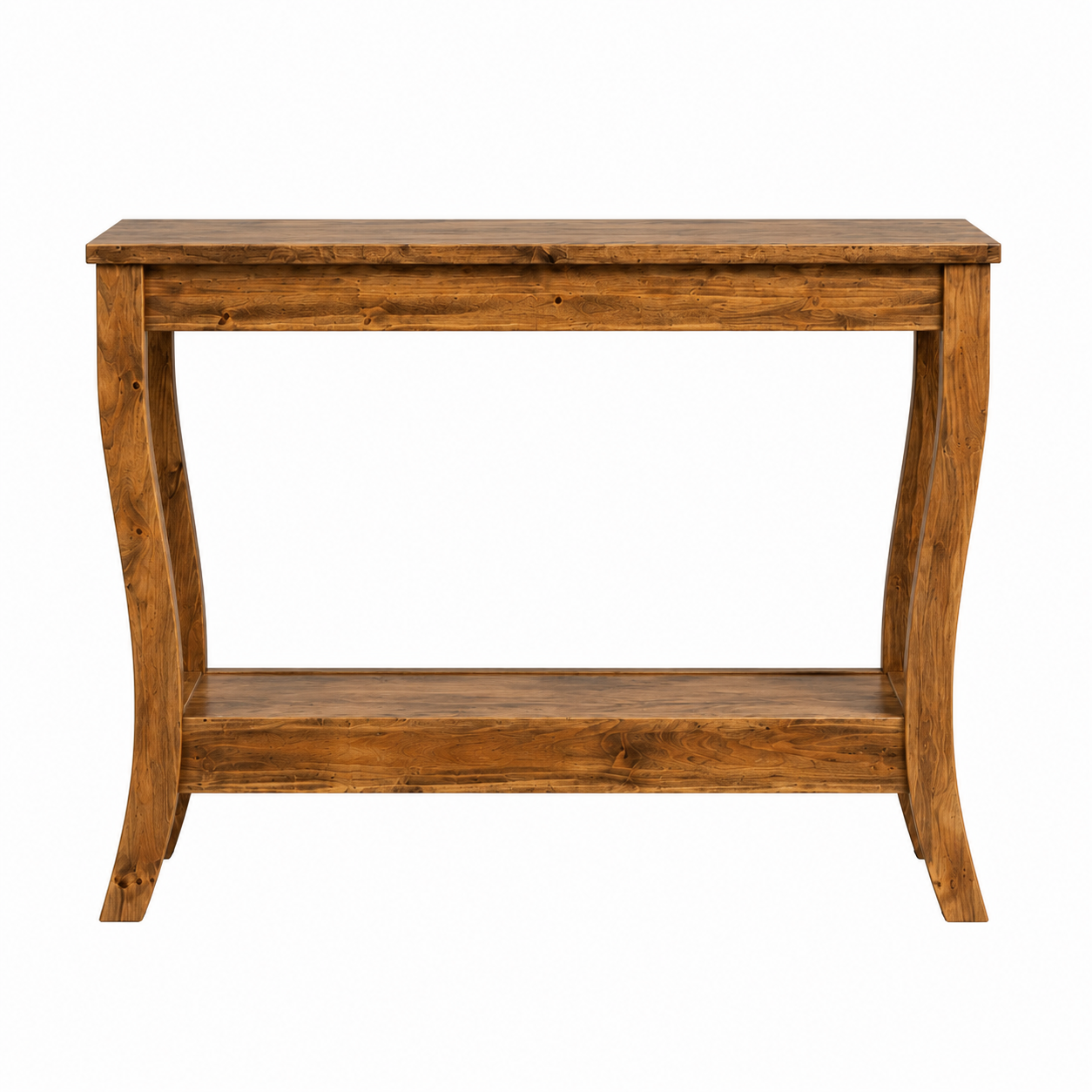Solid Wood Farmhouse Console Table