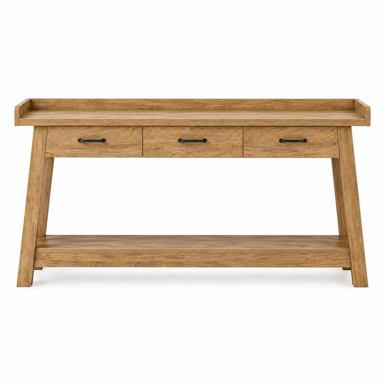 70.9" Farmhouse Console Table with 3 Drawers
