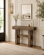 41.3" Farmhouse Console Table