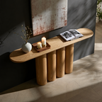 66.93" Mid-Century Modern Console Table