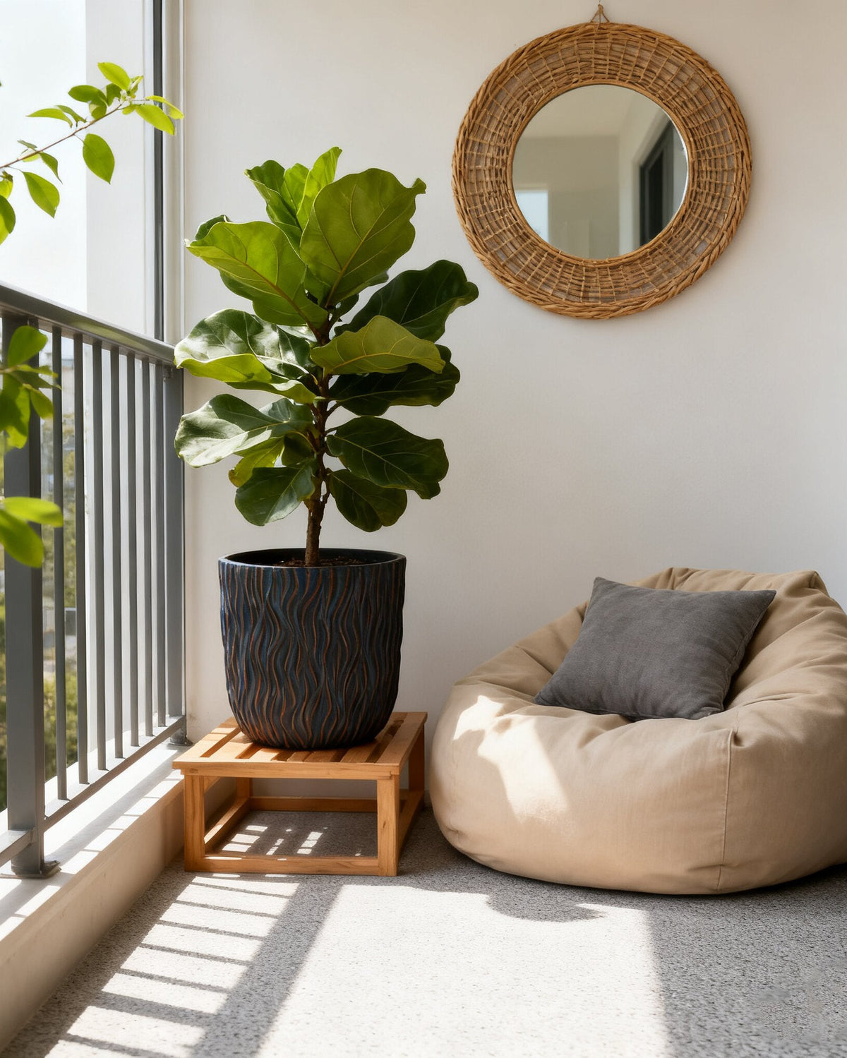 Carved Planter