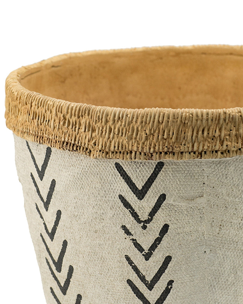Mudcloth Planter