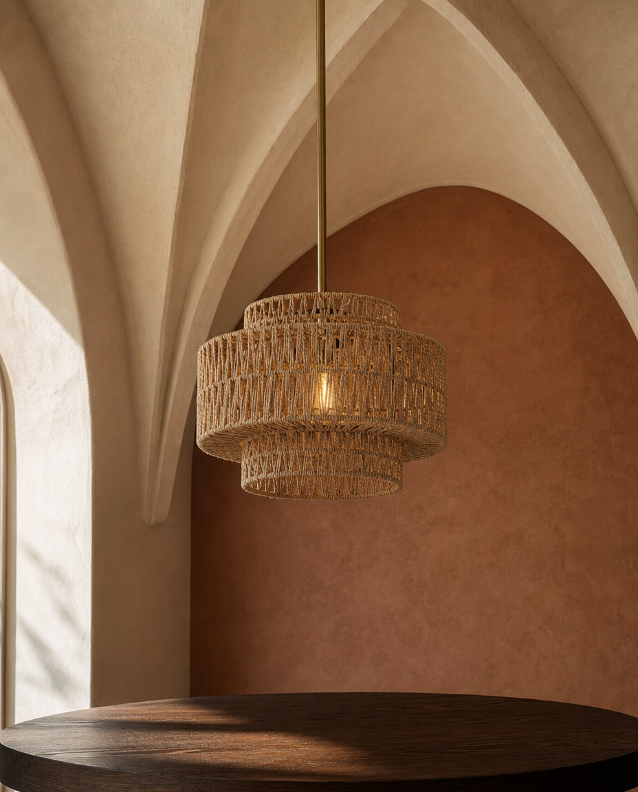 Rattan Pendant