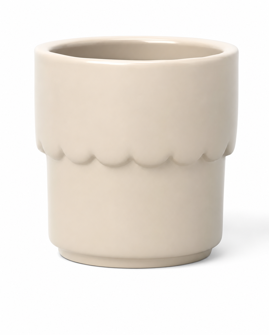 Scalloped Planter
