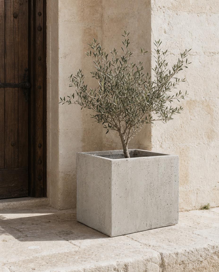 Square Concrete Planter