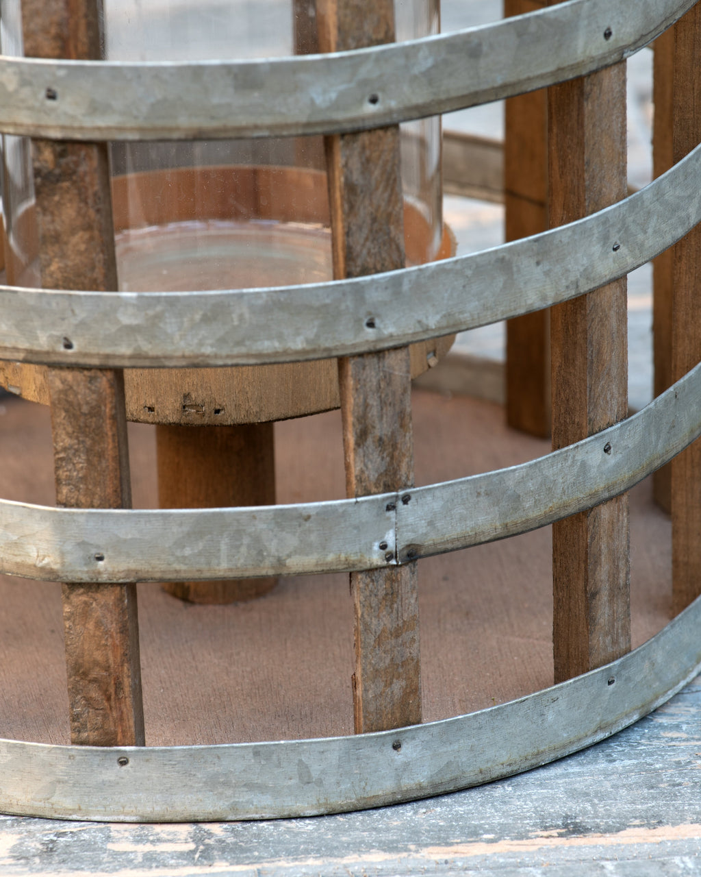 Wood & Metal Lantern