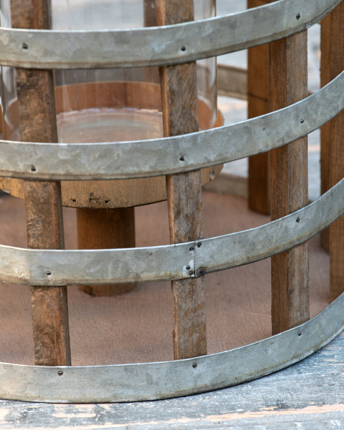 Wood & Metal Lantern