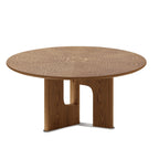32" Round Coffee Table with Ash Wood Veneer