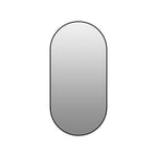 48" Wall Mirror with Black Metal Frame
