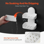 Double Layer Soap Dish Holder
