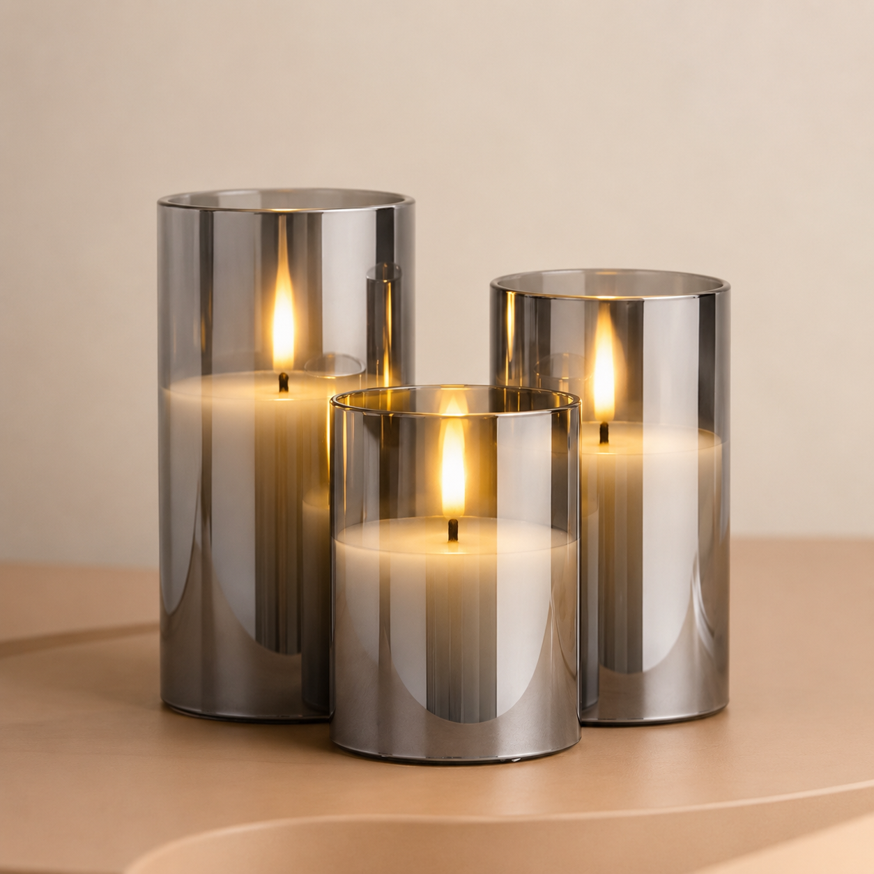 The Flickering Flameless Candle Trio